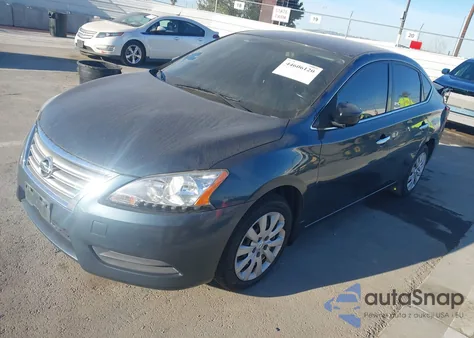 2013 Nissan Sentra Sv из США, поврежденный, VIN 3N1AB7AP8DL668823